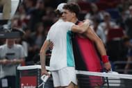 Ben Shleton beat Jannik Sinner in three sets at the Shanghai Masters.